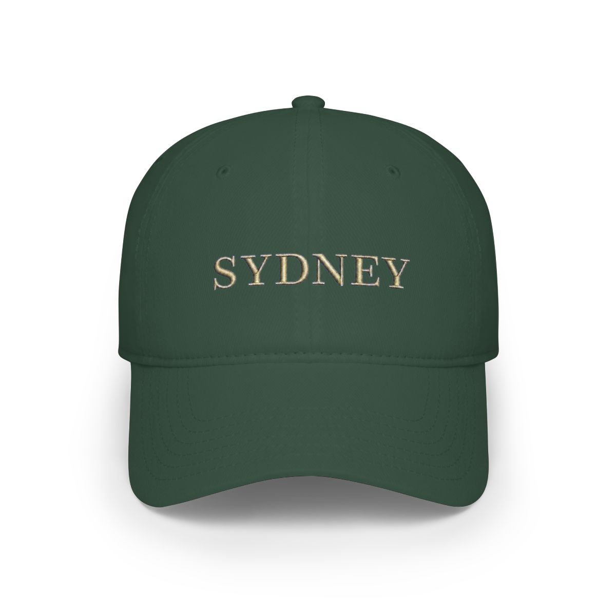 SYDNEY Cap | Classic Dad Cap Baseball Hat | Sydney Rose - alternate angle 4, merchandise