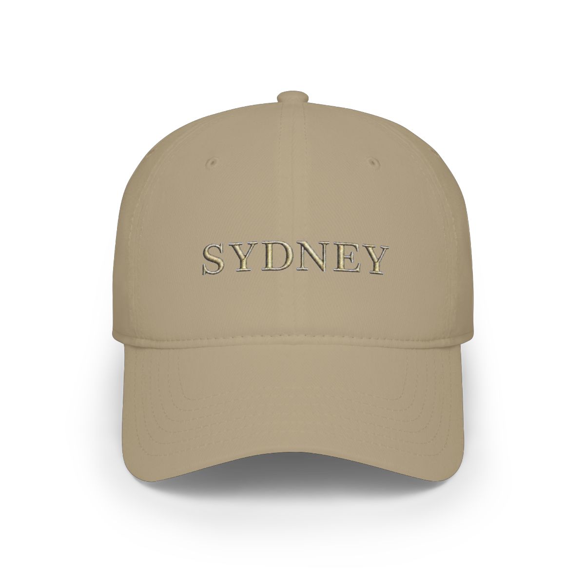 SYDNEY Cap | Classic Dad Cap Baseball Hat | Sydney Rose - alternate angle 3, merchandise